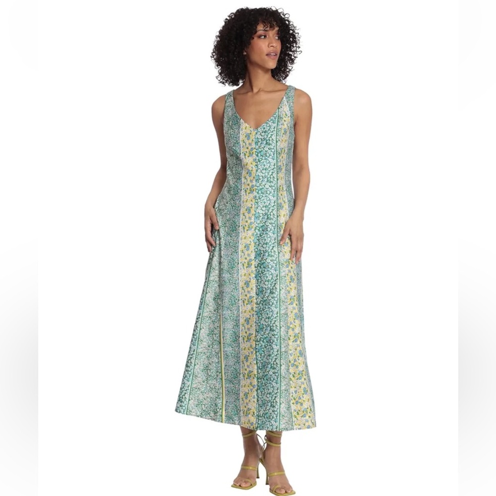 Maggy London Nora Dress in Aqua Green 8